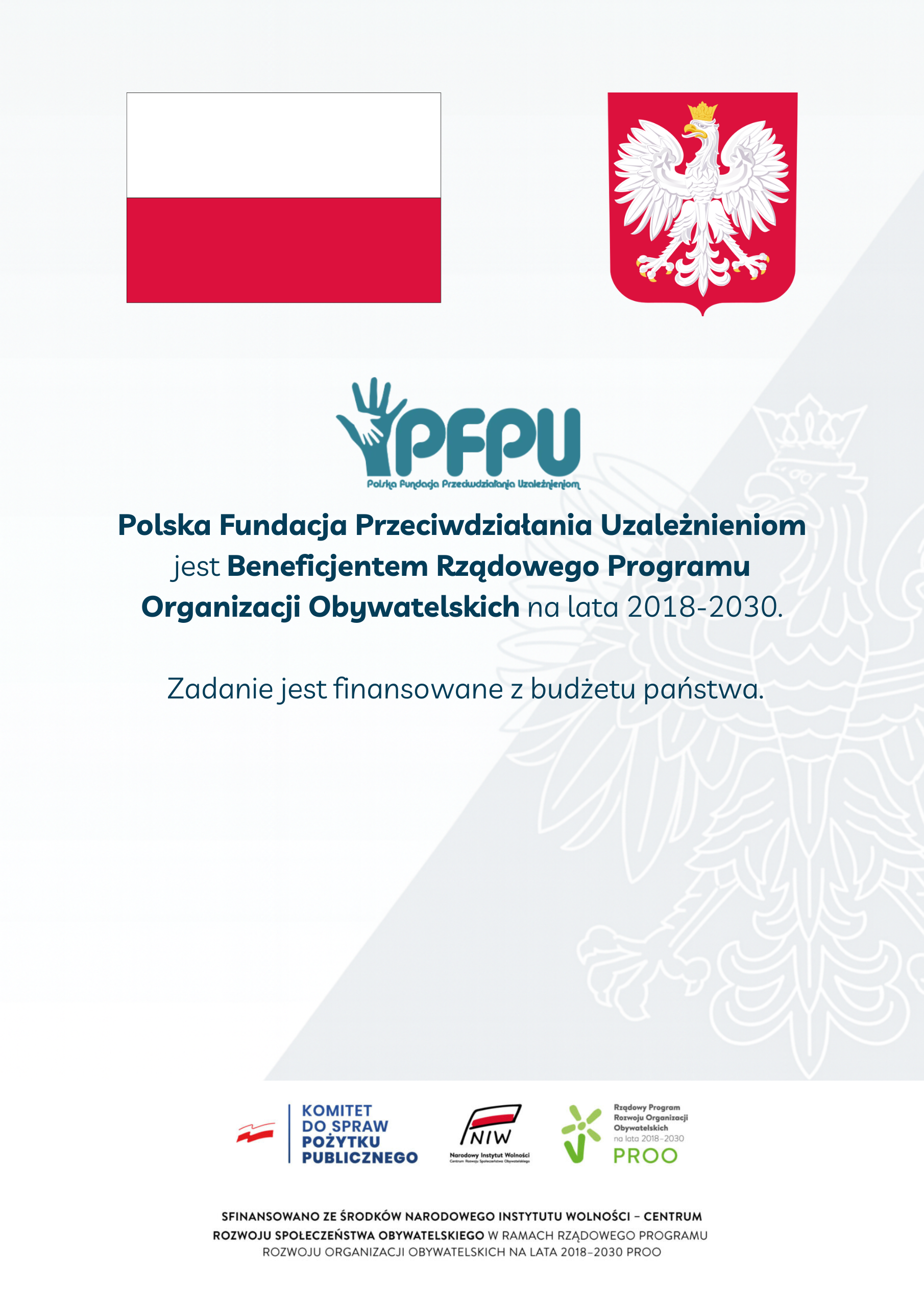 DOFINANSOWANO ZE SRODKOW BUDZETU PANSTWA